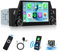 Autoradio 2 Din avec Carplay & Android Auto - Autoradio 5 Pouces à écran Tactile avec Mirror Link, EQ, Bluetooth, Radio FM, SWC, Port AUX/USB/Type-C + Caméra de Recul