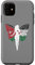 Hülle für iPhone 11 Jordanisches Mädchen Jordanien Flagge Frau Schmetterling