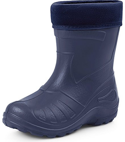 Ladeheid Stivali Bambino e Bambina in Eva KL050 (Blu Scuro, 22 EU)