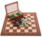 Square - Pro Schach Set Nr. 6 Mahagoni + 2 Extra Damen - Schachbrett + Schachfiguren Staunton 6 + Kasten - Schachspiel aus Holz