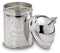 SILBERKANNE Teedose Ceylon Oval H 17cm Silber Plated versilbert. Top Verarbeitung