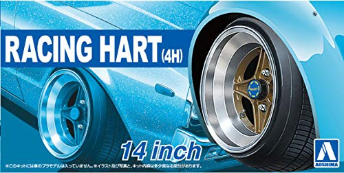 Aoshima 1/24 Tuned Partd No.44 Racing Haert(4H) 14inch (Japan Import)