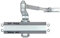 Viro | Air, Chiudiporta Automatico, Braccio in Acciaio con Lunghezza Regolabile, Forza Fissa 2, Colore Grigio, per Porte max. Largh. 85 cm Peso 45 kg