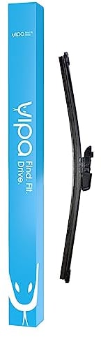 Vipa Car Parts Premium Rear Wiper Blade | Fits: VW POLO MK 5 Hatchback (Oct 2009 to Sep 2017) | All-Weather Performance | Durable, Streak-Free Rear Wiper | Easy Installation