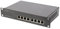 DIGITUS Gigabit Ethernet Switch - 10 pulgadas - 8 puertos - L2+ Managed - VLAN, Link Aggregation & Port Control - Negro