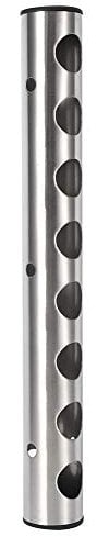 Bicaquu Portabottiglie, armadietto per vino verticale facile da usare, portabottiglie in acciaio inox, barra per la casa (acciaio inossidabile 8 fori)