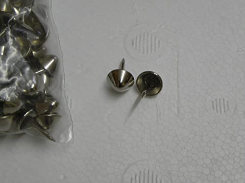 2X 100 Pilzköpfe 5mm vernickelt Abstandsstifte f. Rähmchen, Imker,Imkerei Abstandshalter