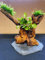 Tropica Wasserpflanzen Moorwurzelbäumchen Aquarium Wurzel Mangroven Holz ca.20 cm (Mopani) bepflanzt auf Schiefer Wurzel mit Wasserpflanzen (versch.) Abbildung ähnlich