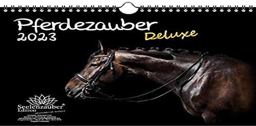 Pferdezauber DELUXE DIN A4 Kalender für 2023 Pferde - Seelenzauber