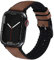 KADES Kompatibel für Apple Watch Armband 41mm Series 9,Sport Armband Mikrofaser-Leder und Silikon-Hybridarmband Ersatzarmband für iWatch Armband 41mm 40mm 38mm Series 9 8 7 SE 6 5 4 3 2 1,Braun