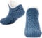 Slipper Socks for Women Men Warm Holding Sock Non Slip Knitted Thick Lined Cosy Winter Fluffy Bed Slippers Suitable for Indoor Home House Floor Blue