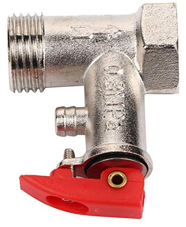 EVTSCAN 0.8Mpa valvola di Sicurezza valvola di Sicurezza in Ottone, G1/2 per scaldabagno Elettrico