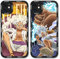 Eouine 2 Stück Handyhülle für Apple iPhone 11 Hülle 6.1'' Anime Jungs Gear 5 Nika Monkey D Schutzhülle Manga Cool Muster Case All Inklusiv Linsen Design Stoßfest TPU Silikon Cover für iPhone 11