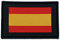 Parche Bordado Bandera España con Velcro y para Planchar con Escudo (Tejido Velcro)