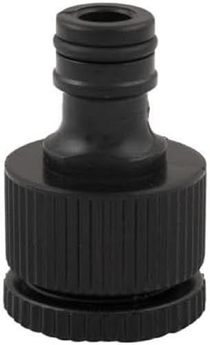 BLACK+DECKER Hose Coupling with Reducer Diameter 13-19 mm Leak-Free Coupling Black