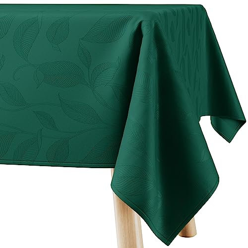 Filumi Nappe Rectangle 150x350 cm Vert foncé Rembourrée extérieur intérieur Motif végétal Amalu
