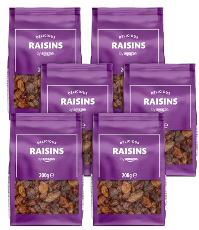 by Amazon Raisins, 6 x 200 g