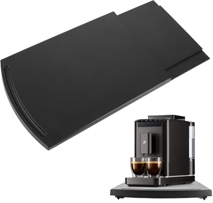 LOLYSIC 1 Stück Kaffeevollautomat unterlage,Maximale Länge 53cm,Unterlage Slide Board, Slide Kaffee Maschine Sliding Tray.
