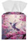 Viewamoon Kolibri Taschentuchbox, PU-Leder, modern, schlicht, würfelförmig, 13 x 13 x 14 cm, für Zuhause/Büro/Auto-Dekoration