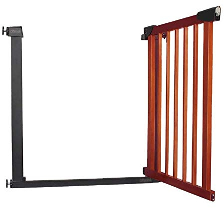 ArinkO Kinderschutzgitter mit Verstellbarer Breite (117–124 cm) – perfekt für Haustier-Laufställe, Treppen und Isolationstüren