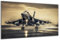DARO Design - Wand-Bild auf 6mm HDF 70x50 cm Kampfjet - Wand-Deko Bilder Geschenk