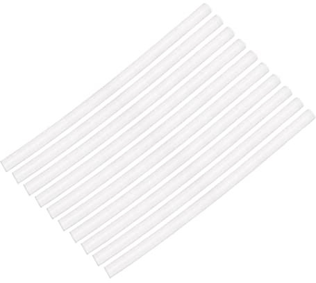 Operitacx 10pièces Bâtons De Colle Chaude Transparents Pour Bricolage Adhésifs Flexibles Et Durables Pour Bois Métal Verre Papier Usage Multiple