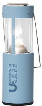 Original Candle Lantern, Powder Coated, Glacier, Updated Color, 6.5 Inches
