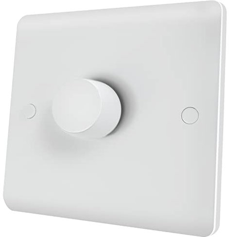 iolloi WiFi LED Dimmer Switch, Trailing Edge Dimmer Switch for Dimmable LED Incandescent Halogen Bulbs, 5-250W 1 Gang Multi-Way, No Neutral Required, Compatible with Alexa & Google Assistant/Home