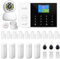 XNY WiFi Alarmas para Casa Inalámbrico, 4G Sistema de Alarma Doméstica Antirrobo con 1080P Cámara de Seguridad Pan/Tilt, Alerta App, Funciona con Alexa y Google Assistant