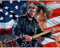 TNXEV Autocollants en diamant complet Johnny Hallyday Peinture en diamant 5D Point de croix Modèle de mosaïque en diamant 5D Pierres de strass 30x40cm