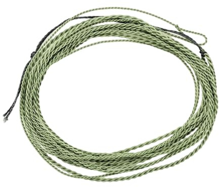 MagiDeal Ligne de pêche à la Mouche coulante Tenkara 9 Pieds légère Pratique, effilée Eau Douce, Fournitures de pêche Ligne de Mouche Ligne tressée, Vert Clair