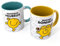 Lot de 2 Mugs Madame Monsieur Madame modèle Bonheur et Heureux
