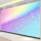 Regenbogen-Farbverlauf Fototapete 3D Effekt Lila Sterne Sternenhimmel Tapeten Vliestapete Wandtapete Moderne Design Wand Wandbild Schlafzimmer Wohnzimmer Flur Wanddeko 250 x 175 cm