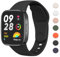 Bracelet Compatible avec la Xiaomi Redmi Watch 3 Femmes Hommes,Bracelet de Remplacement en Silicone Souple pour Xiaomi Redmi Watch 3 Bracelets (Noir)