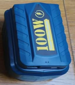 TPDL Cargador USB de 100 W para baterías Einhell Power X-Change de 18 V con tipo C y USB, cargador rápido USB de repuesto para compatible con baterías Einhell 18 V PXC de 18 V