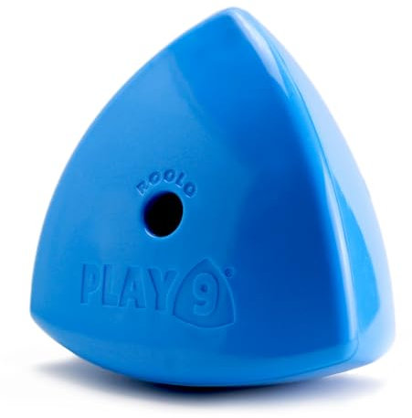 PLAY9 Roolo Dog Treat Dispenser Toy – Interactive Enrichment Puzzle Feeder for All Dog Sizes and Breeds – Durable Slow Feeder for Mental Stimulation & Boredom Relief