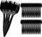 Cuillère Plastique Lot De 100 Cuillères En Plastique Noir Réutilisables Cuillères à Soupe En Plastique Fourchettes Mini Cuillere Vaisselle De Fête Réutilisable Pour Barbecue Pique-nique (Fourchettes)