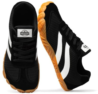 Barfotaskor kvinnor vardagliga sneakers, bred tå låda skor kvinnor noll droppe barfotasko män, minimalistisk terränglöparskor, halkfri lätt andningsbar bekväma mode promenadvandringsskor unisex | Barfota vandringsskor minimalistisk terränglöparsko, halkfri lätt andningsbar bekväm fasion promenadsko unisex