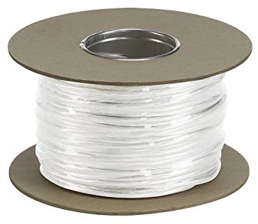 SLV 139041, Niedervolt-Seil Tenseo 4mm² 100M, weiß, 10000 x 0.4 x 0.4 cm