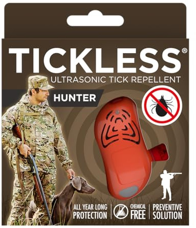 Tickless Hunter ultraljud fästingavvisare för jägare orange