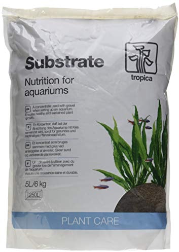 Tropica Substrate 5 Litres / 6 kg Nutritions for Aquariums + 2 Nano Moss Balls Free