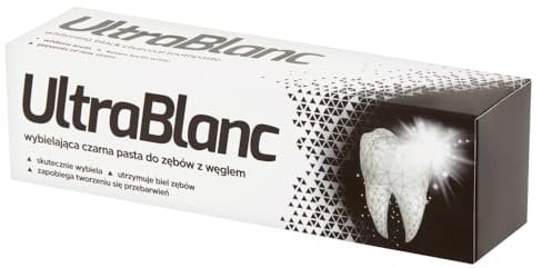 Ultrablanc Mint Flavor Whitening Activated Charcoal Toothpaste, 75 ml