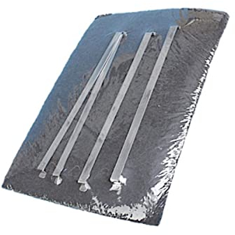 Lot de 2 Filtres à charbon 300X215X8 mm Hotte 74X9448 AK506AE1 DE DIETRICH Hotte 74X9448 AK506AE1 DE DIETRICH