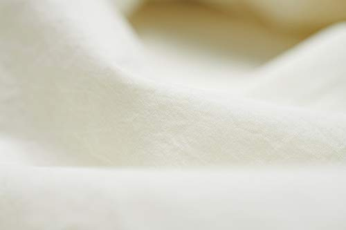 L1NK STUDIO Bettwäsche 260 X 220 cm - Bettbezug Baumwolle 100% (Perkal 200 Fäden) für Bett 180 cm Uni einfarbig BEIGE