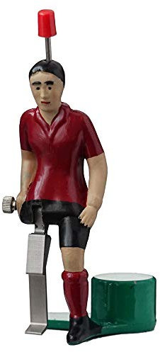 TIPP-KICK Pro-Kicker CL Liverpool I Original Spieler für Groß & Klein I Spielspaß mit der Fußball-Figur Spiel I Zubehör I Trikot Rot