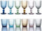 KEDEA Bicchieri Acqua Colorati in Vetro, Calici Vino, Lavabili in lavastoviglie, Tumbler Mix 6 COLORAZIONI.… (PAVE')