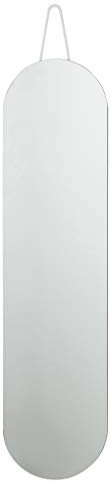 Zone Denmark A-Wall Mirror Wandspiegel, Ganzkörperspiegel, 120 x 30 cm, Weiches Grau