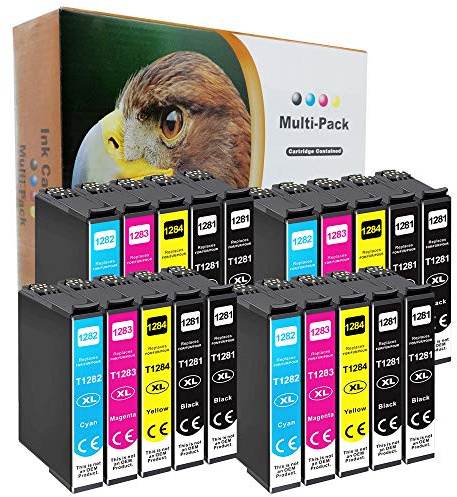 20er Set Druckerpatronen kompatibel zu Epson Stylus Office BX305f BX305fd BX305fw S22 SX125 SX130 SX230 SX235w SX420W SX425W SX430W SX435w SX438W SX440W SX445W