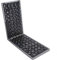 Folding Bluetooth Keyboard, Wireless Ultrathin Foldable Keypad Fullsize Typewriter with Independent Numeric Keypad,for iOS for Android for Laptop Tablet Smartphone(gray)