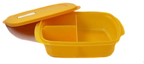 Tupperware CrystalWave Plus Fix Micro-ondes avec séparation 1 l Orange
